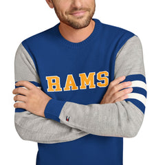 Los Angeles Rams  Tommy Hilfiger Acrylic Crewneck Pullover Sweater