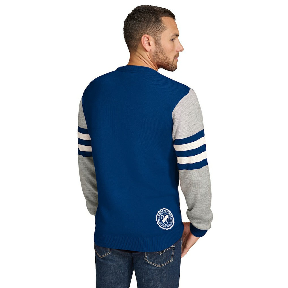 Indianapolis Colts  Tommy Hilfiger Acrylic Crewneck Pullover Sweater
