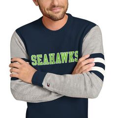 Seattle Seahawks  Tommy Hilfiger Acrylic Crewneck Pullover Sweater