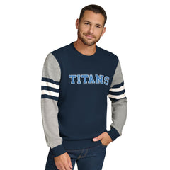 Tennessee Titans  Tommy Hilfiger Acrylic Crewneck Pullover Sweater