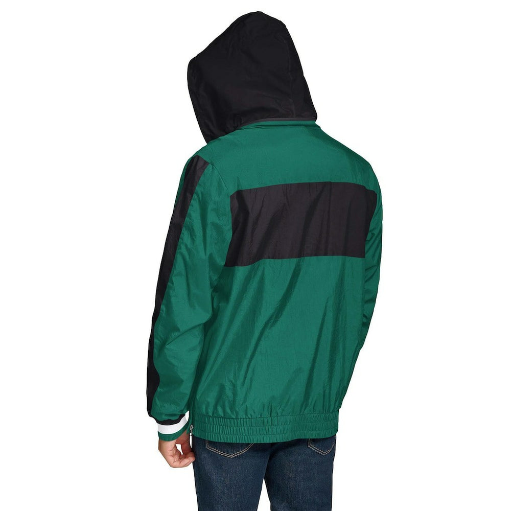 New York Jets  Tommy Hilfiger Gael Lightweight Half-Zip Hoodie Jacket