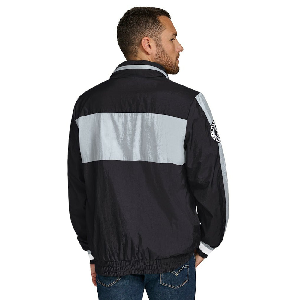 Las Vegas Raiders  Tommy Hilfiger Gael Lightweight Half-Zip Hoodie Jacket