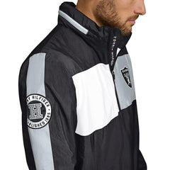 Las Vegas Raiders  Tommy Hilfiger Gael Lightweight Half-Zip Hoodie Jacket