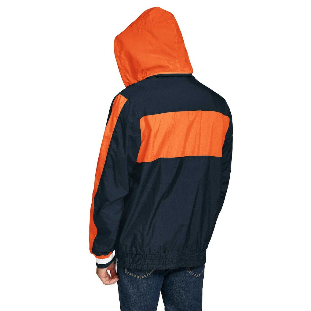 Chicago Bears  Tommy Hilfiger Gael Lightweight Half-Zip Pullover Hoodie Jacket