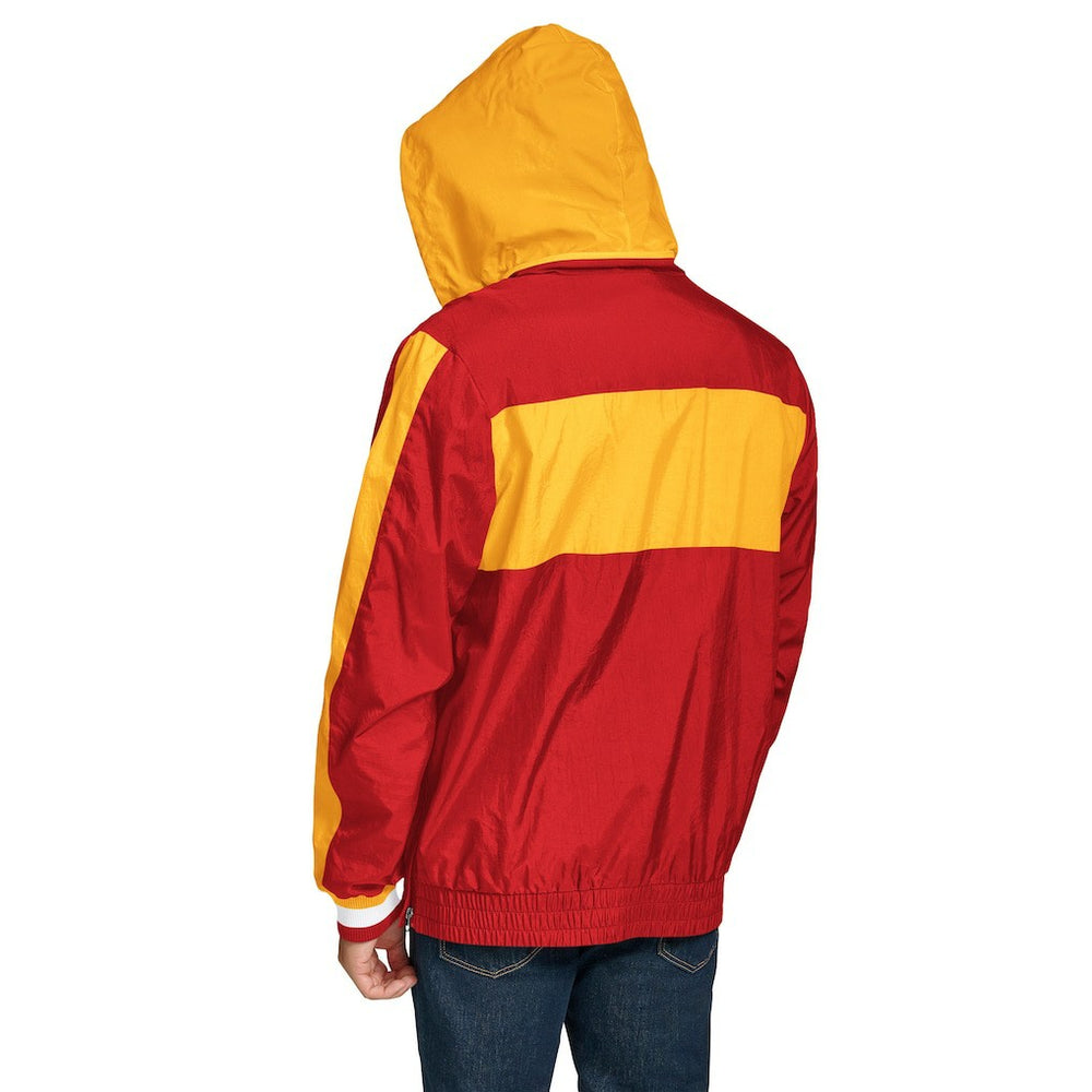Kansas City Chiefs  Tommy Hilfiger Gael Lightweight Half-Zip Hoodie Jacket