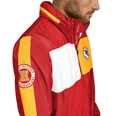 Kansas City Chiefs  Tommy Hilfiger Gael Lightweight Half-Zip Hoodie Jacket