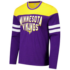 Minnesota Vikings  G-III Sports by Carl Banks Adaptive Hail Mary Long Sleeve T-Shirt