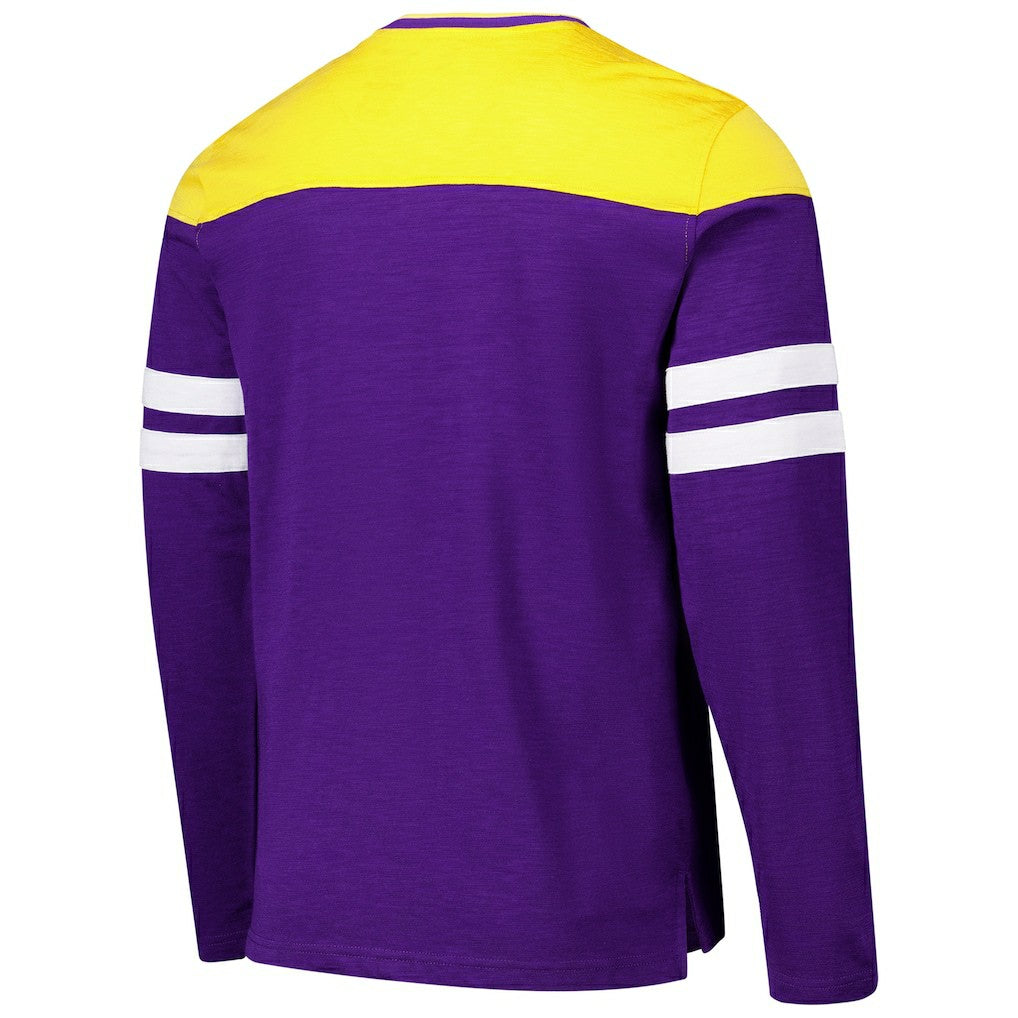 Minnesota Vikings  G-III Sports by Carl Banks Adaptive Hail Mary Long Sleeve T-Shirt