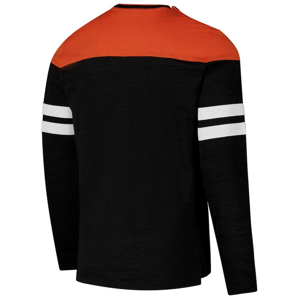 Cincinnati Bengals  G-III Sports by Carl Banks Adaptive Hail Mary Long Sleeve T-Shirt