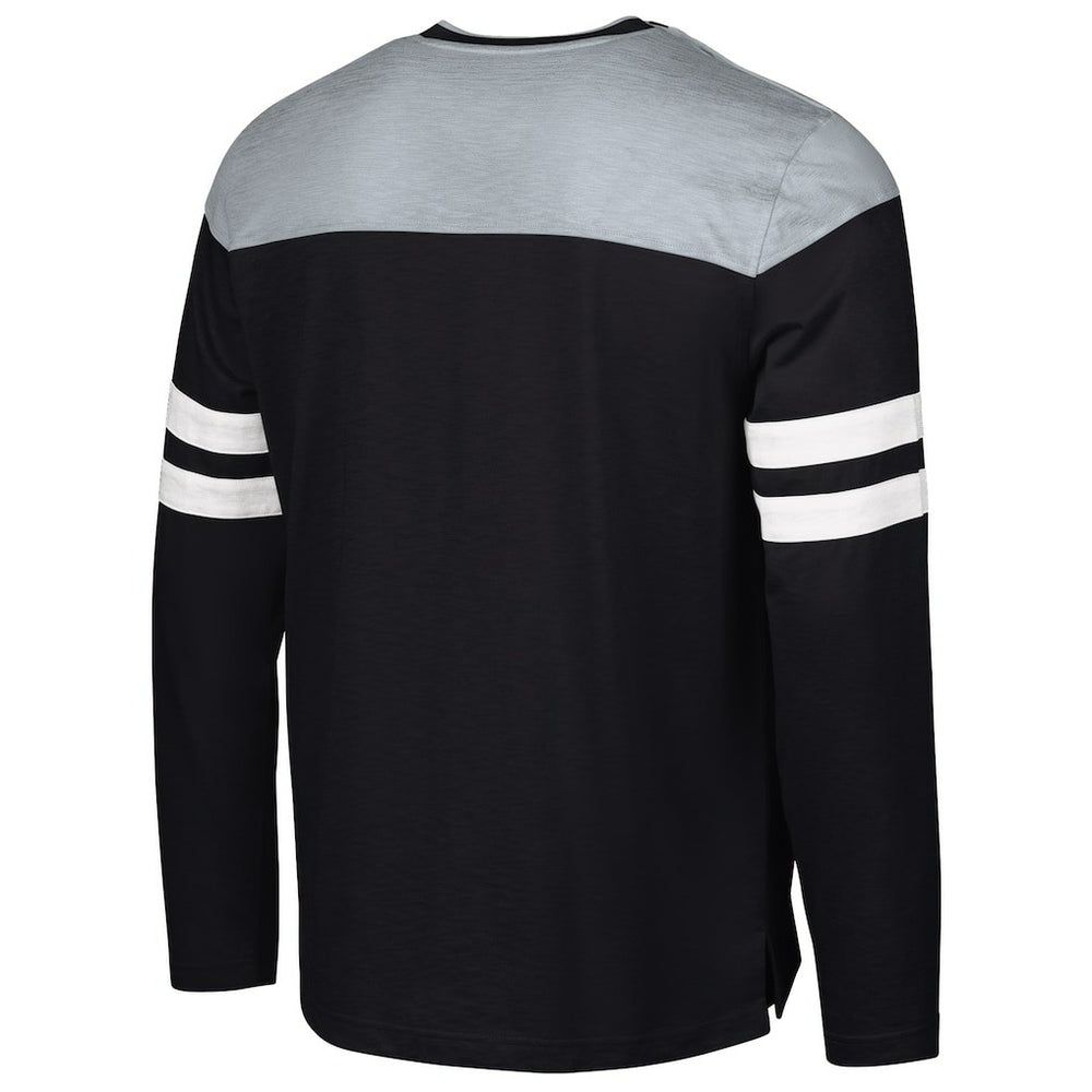 Las Vegas Raiders  G-III Sports by Carl Banks Adaptive Hail Mary Long Sleeve T-Shirt