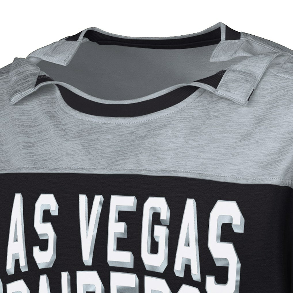 Las Vegas Raiders  G-III Sports by Carl Banks Adaptive Hail Mary Long Sleeve T-Shirt