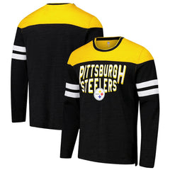 Pittsburgh Steelers  G-III Sports by Carl Banks Adaptive Hail Mary Long Sleeve T-Shirt