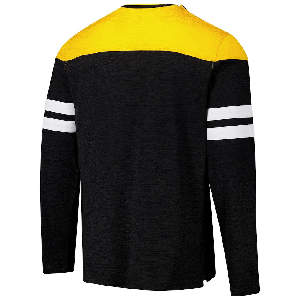 Pittsburgh Steelers  G-III Sports by Carl Banks Adaptive Hail Mary Long Sleeve T-Shirt