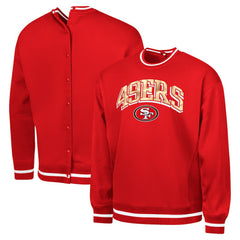 San Francisco 49ers  G-III Sports by Carl Banks Adaptive Blocker Fleece Pullover Sweatshirt
