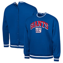 New York Giants  G-III Sports by Carl Banks Adaptive Blocker Fleece Pullover Sweatshirt