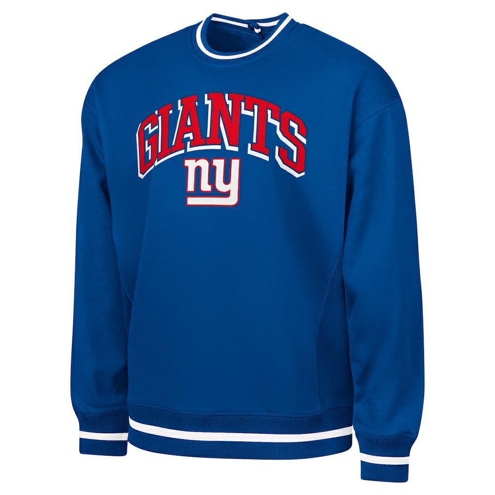 New York Giants  G-III Sports by Carl Banks Adaptive Blocker Fleece Pullover Sweatshirt
