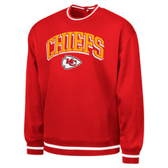 Kansas City Chiefs  G-III Sports by Carl Banks Adaptive Blocker Fleece Pullover Sweatshirt