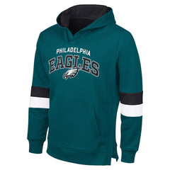 Philadelphia Eagles  G-III Sports by Carl BanksMen's Adaptive Faceoff Pullover Hoodie