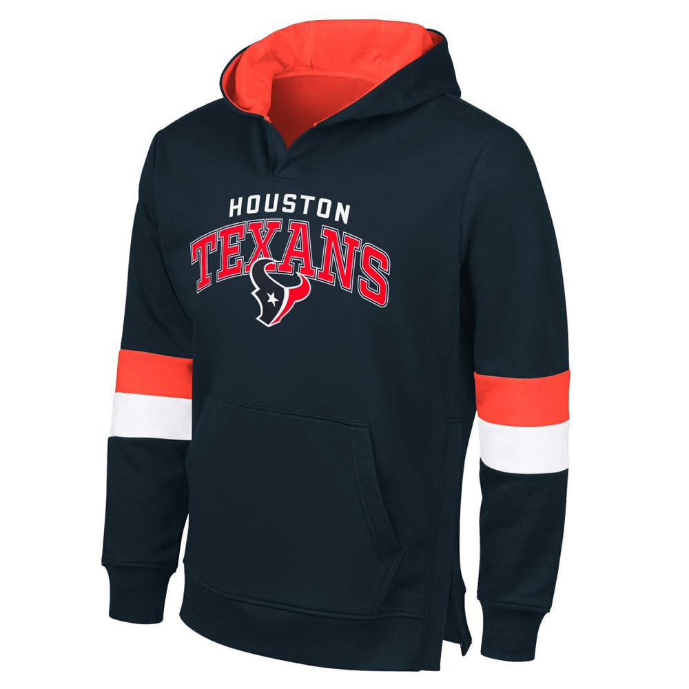 Houston Texans  G-III Sports by Carl Banks Adaptive Faceoff Pullover Hoodie