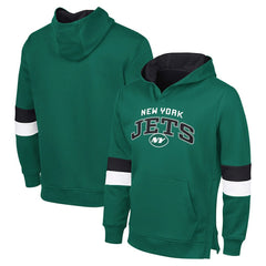 New York Jets  G-III Sports by Carl BanksMen's Adaptive Faceoff Pullover Hoodie