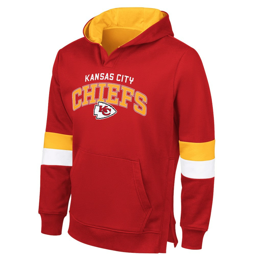 Kansas City Chiefs  G-III Sports by Carl Banks Adaptive Faceoff Pullover Hoodie