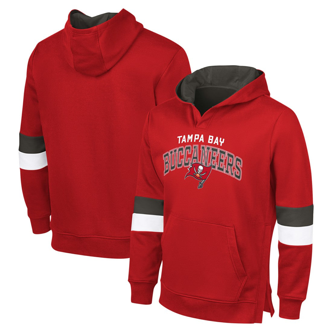Tampa Bay Buccaneers  G-III Sports by Carl BanksMen's Adaptive Faceoff Pullover Hoodie