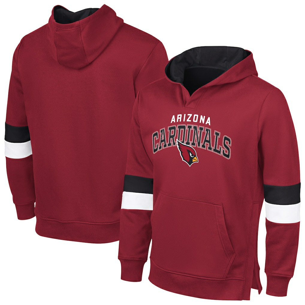 Arizona Cardinals  G-III Sports by Carl Banks Adaptive Faceoff Pullover Hoodie