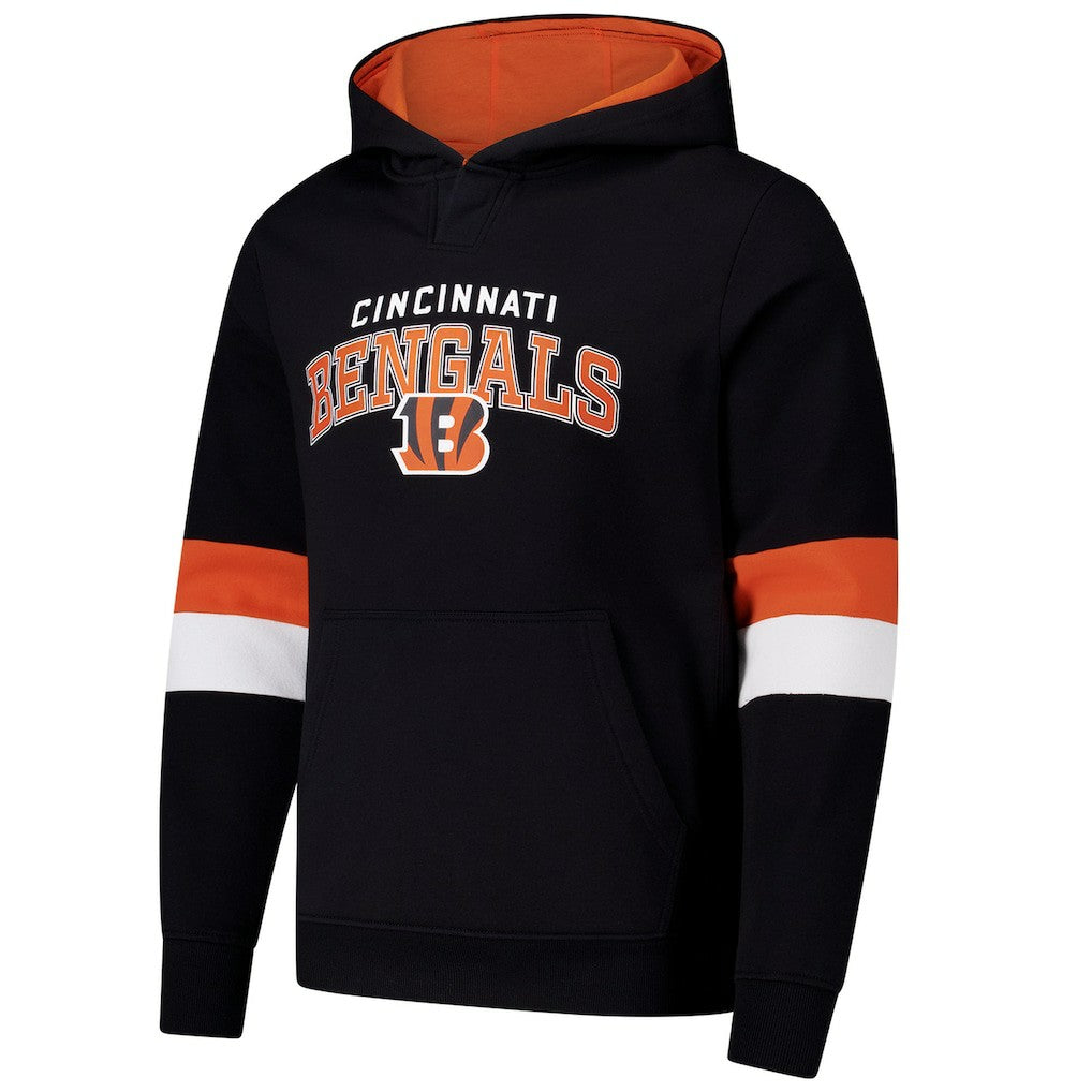 Cincinnati Bengals  G-III Sports by Carl Banks Adaptive Faceoff Pullover Hoodie
