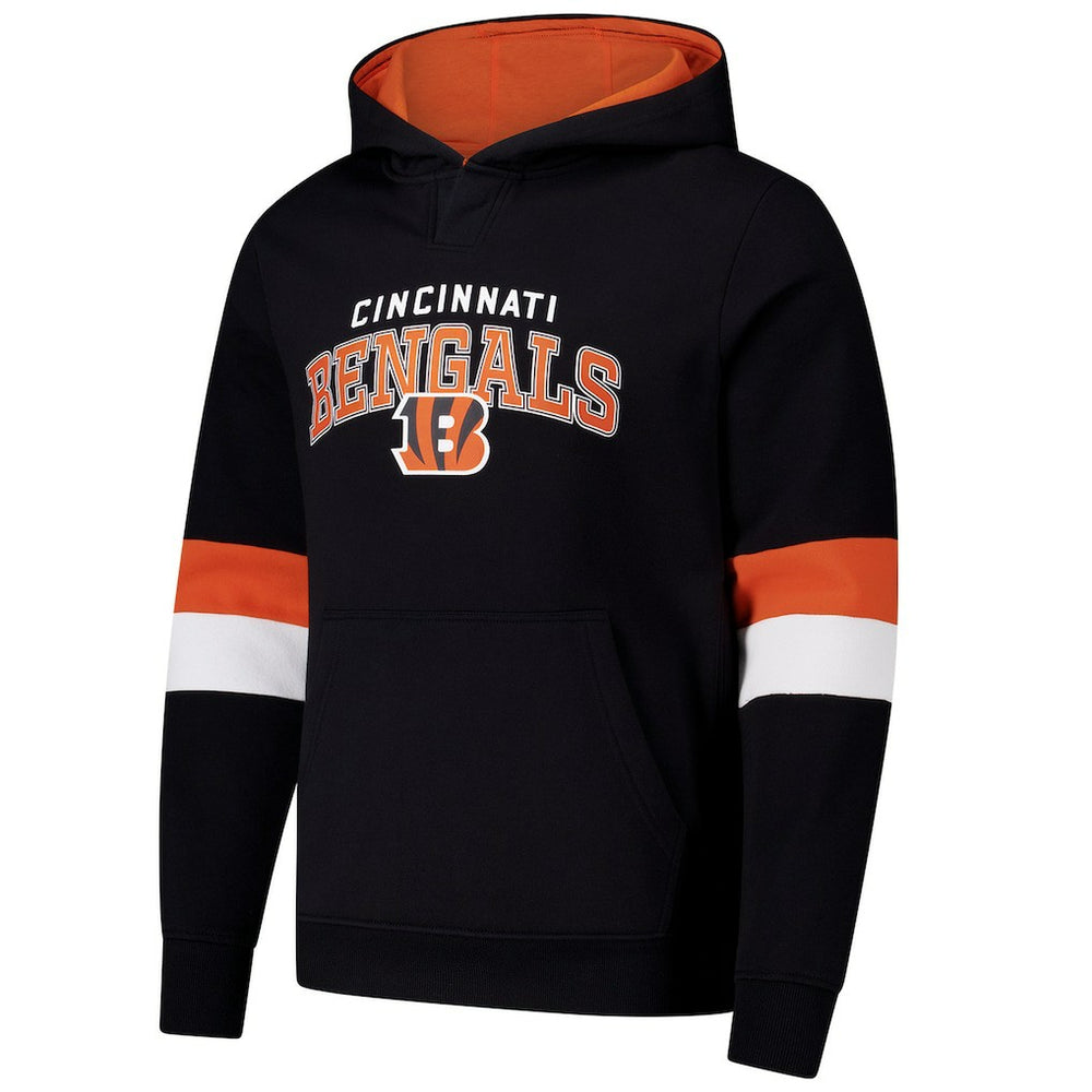 Cincinnati Bengals  G-III Sports by Carl Banks Adaptive Faceoff Pullover Hoodie