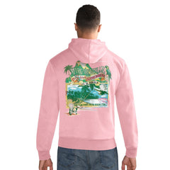 Cincinnati Bengals  Margaritaville Time Flies Garment Dyed Pullover Hoodie