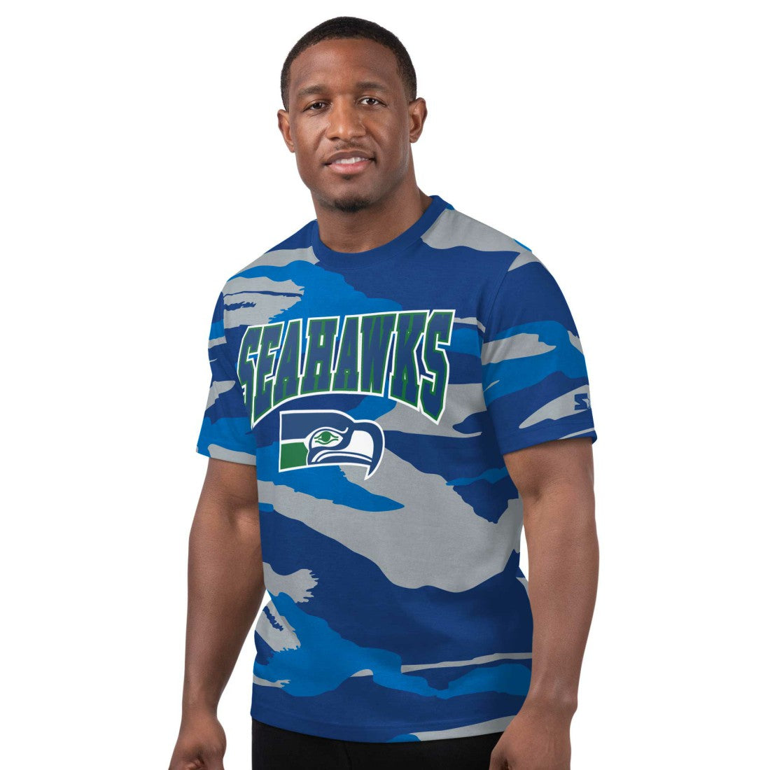 Seattle Seahawks  Starter Thursday Night Gridiron Classics Vintage Logo T-Shirt