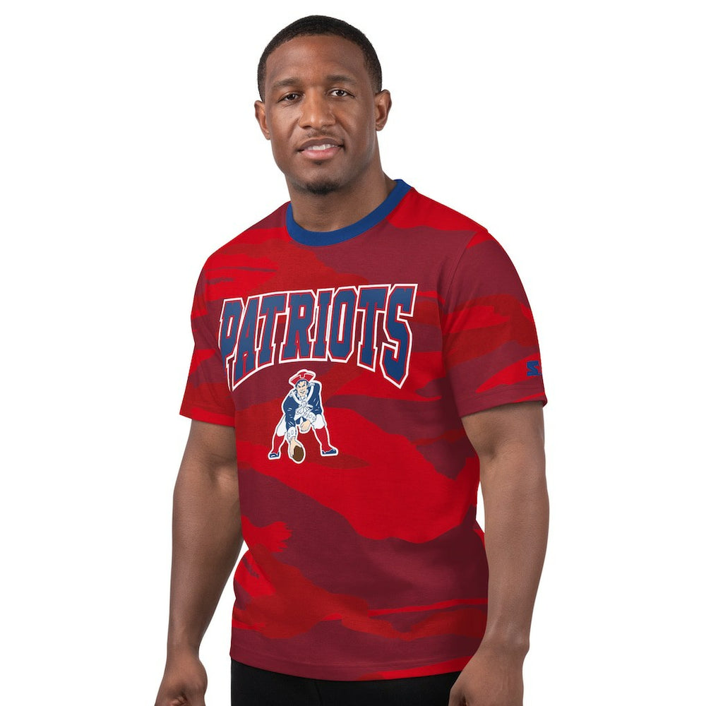New England Patriots  Starter Thursday Night Gridiron Classics Vintage Logo T-Shirt