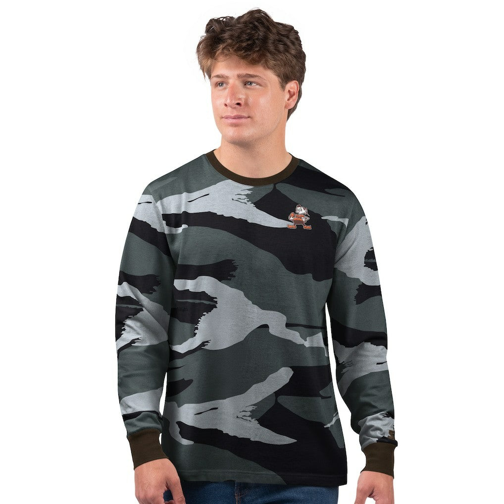 Cleveland Browns  Starter Thursday Night Gridiron Vintage Logo Long Sleeve T-Shirt