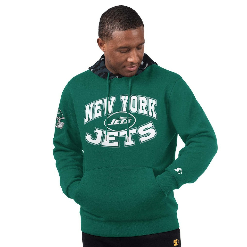 New York Jets  Starter Thursday Night Gridiron Pullover Hoodie