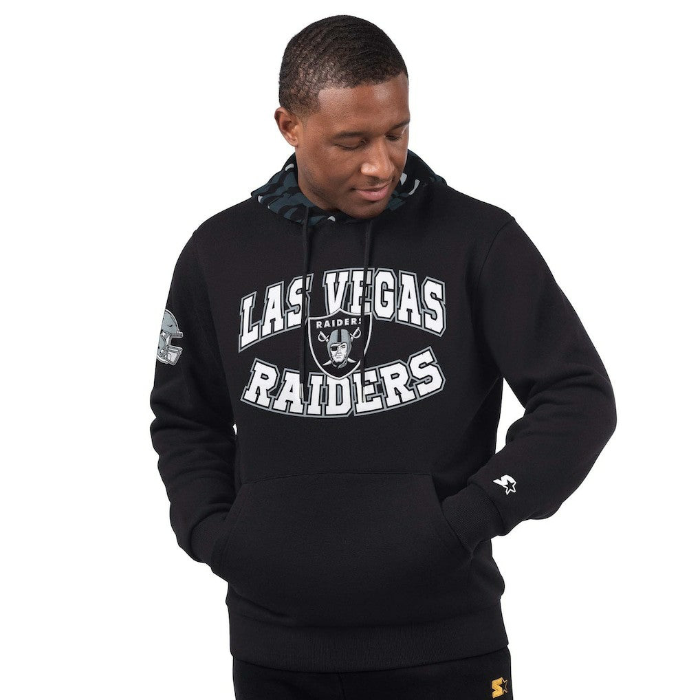 Las Vegas Raiders  Starter Thursday Night Gridiron Pullover Hoodie