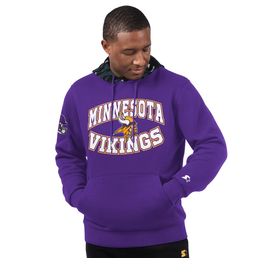 Minnesota Vikings  Starter Thursday Night Gridiron Pullover Hoodie