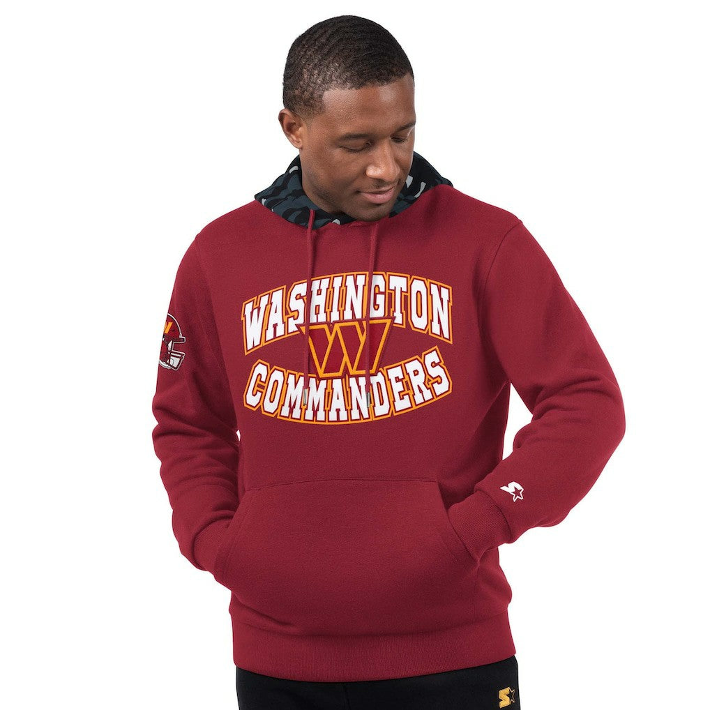 Washington Commanders  Starter Thursday Night Gridiron Pullover Hoodie