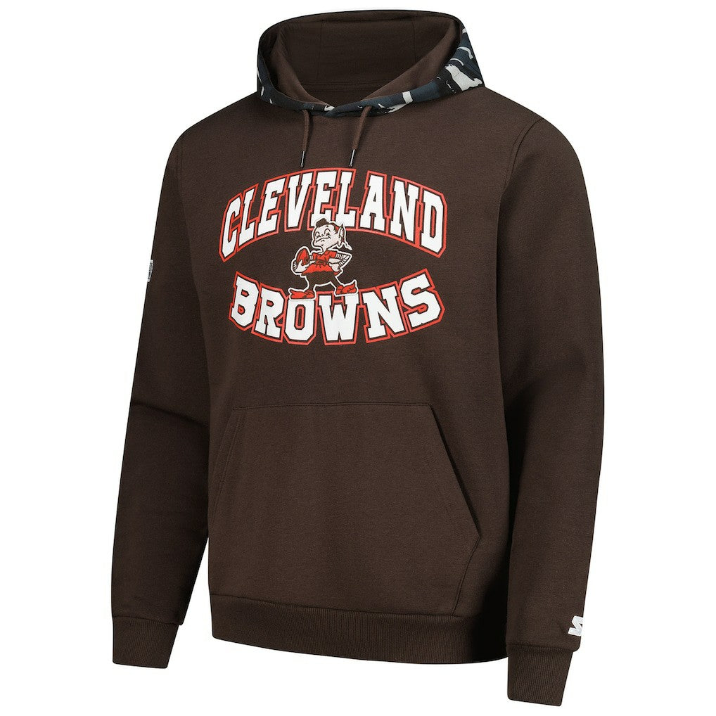 Cleveland Browns  Starter Thursday Night Gridiron Vintage Logo Pullover Hoodie
