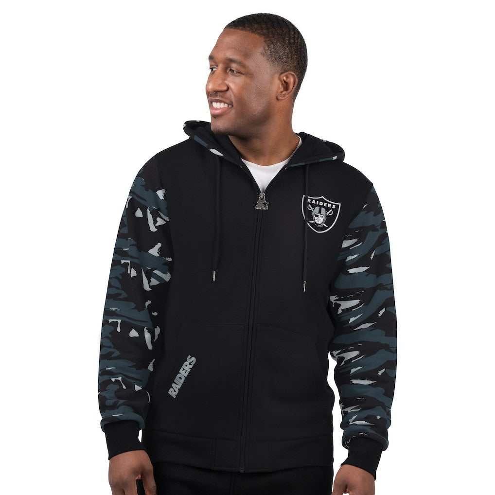 Las Vegas Raiders  Starter Thursday Night Gridiron Full-Zip Hoodie