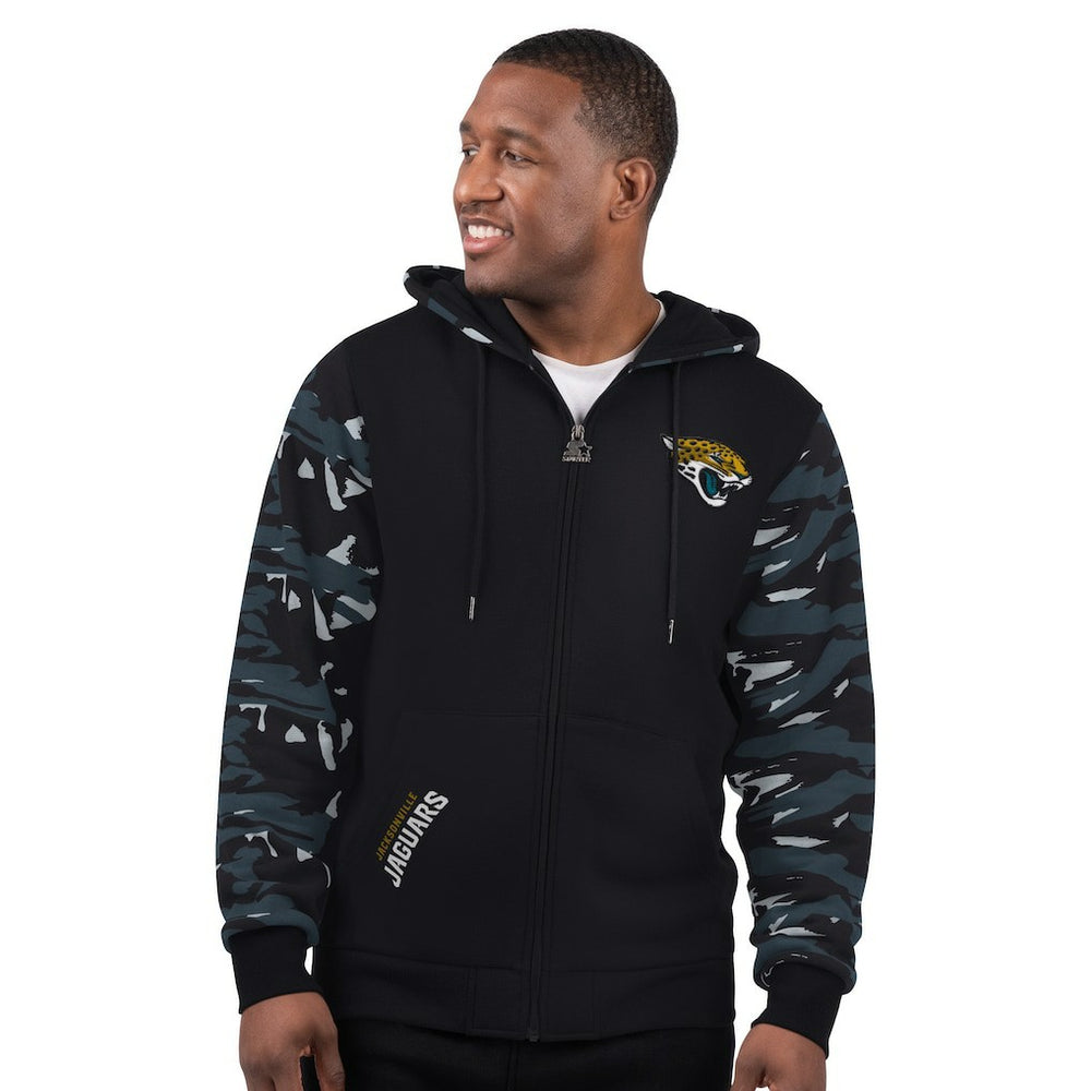 Jacksonville Jaguars  Starter Thursday Night Gridiron Full-Zip Hoodie