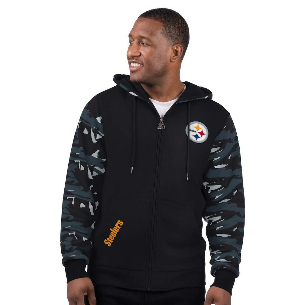Pittsburgh Steelers  Starter Thursday Night Gridiron Full-Zip Hoodie