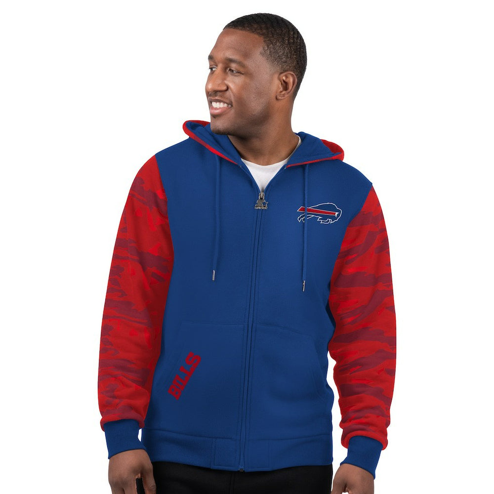 Buffalo Bills  Starter Thursday Night Gridiron Full-Zip Hoodie