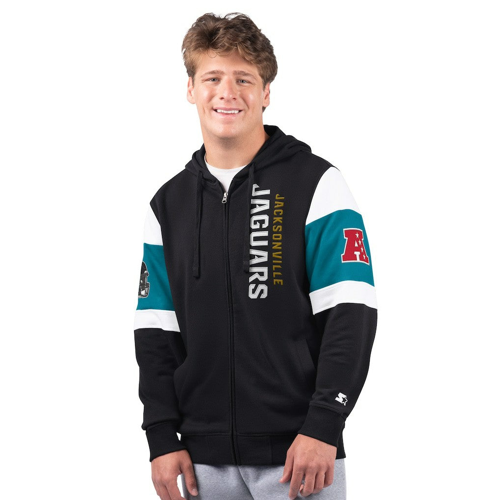 Jacksonville Jaguars  Starter Extreme Full-Zip Hoodie