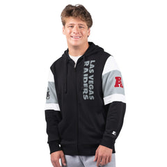 Las Vegas Raiders  Starter Extreme Full-Zip Hoodie