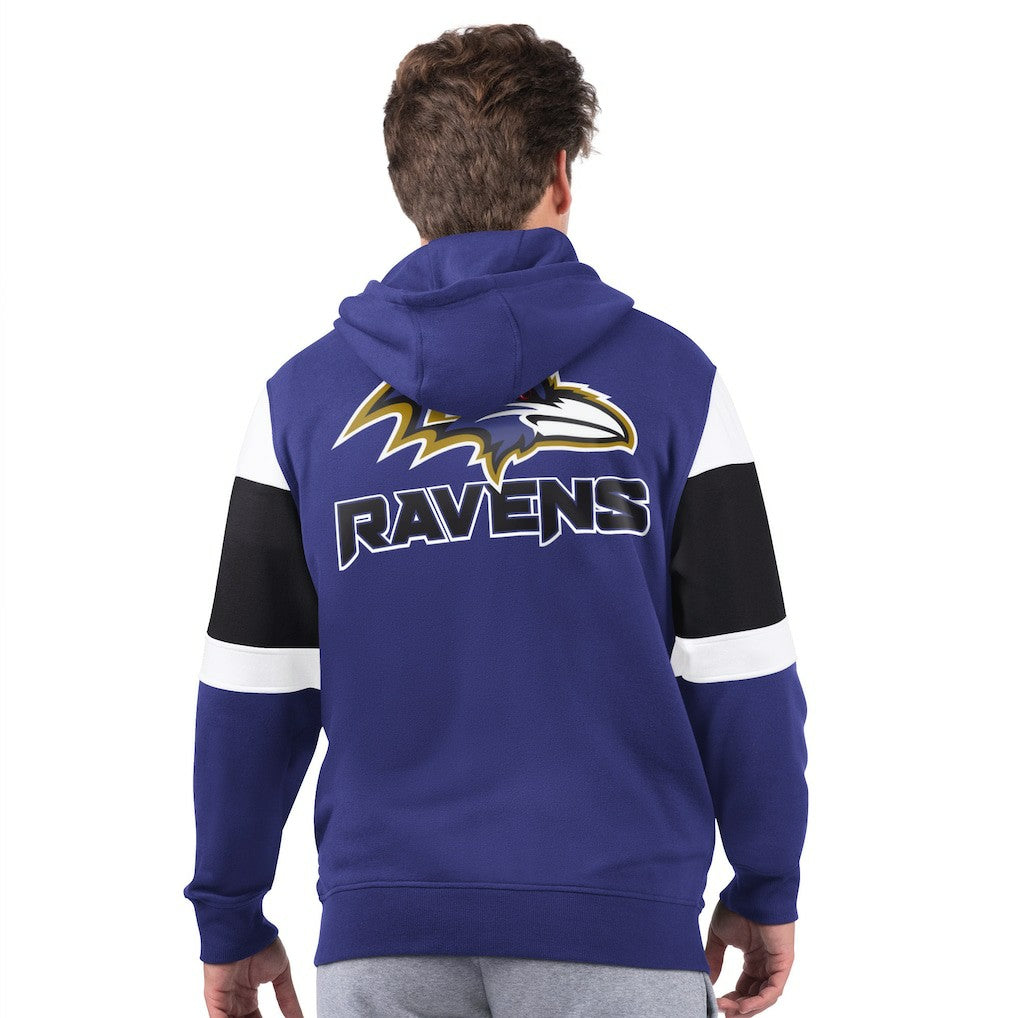 Baltimore Ravens  Starter Extreme Full-Zip Hoodie