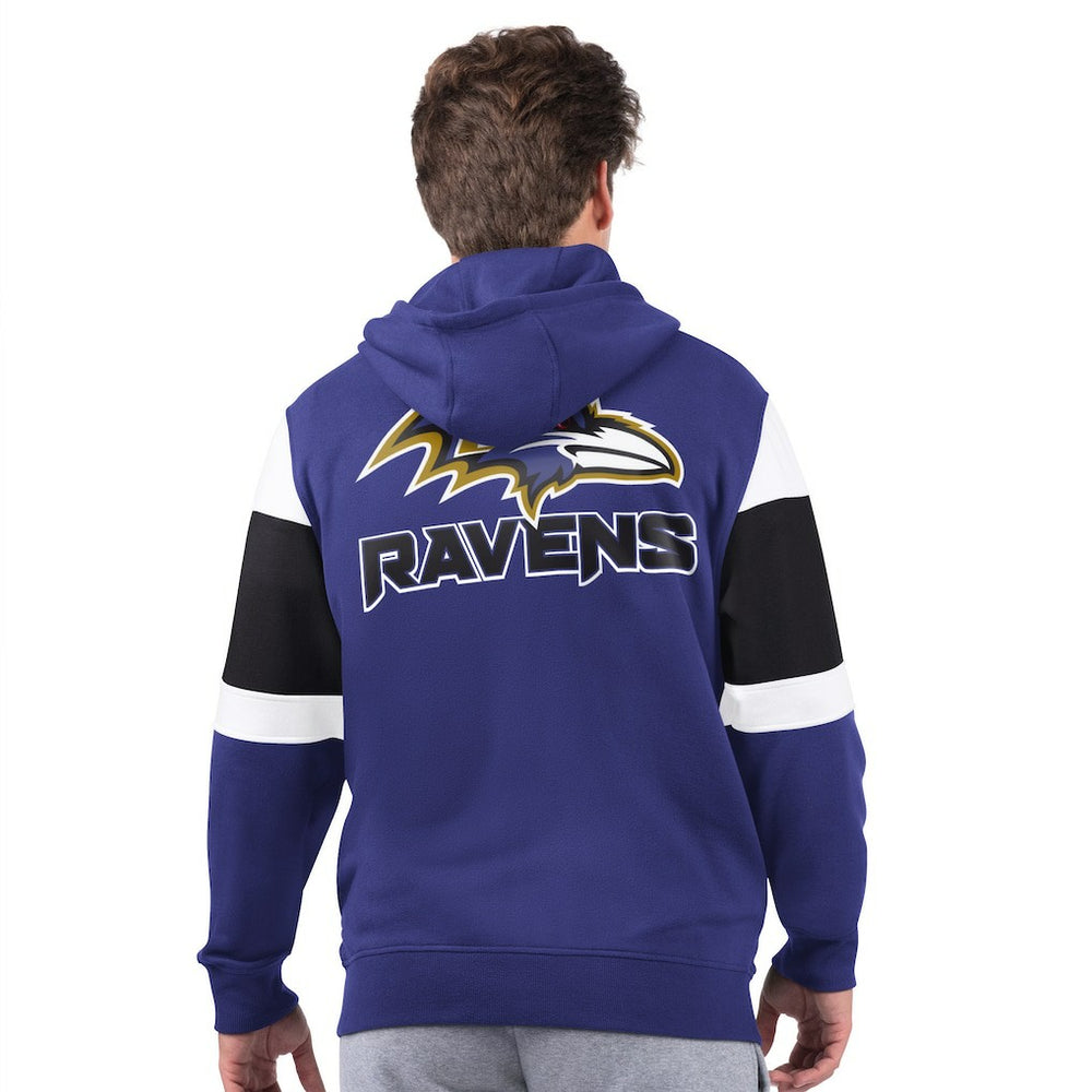 Baltimore Ravens  Starter Extreme Full-Zip Hoodie