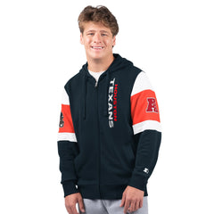 Houston Texans  Starter Extreme Full-Zip Hoodie