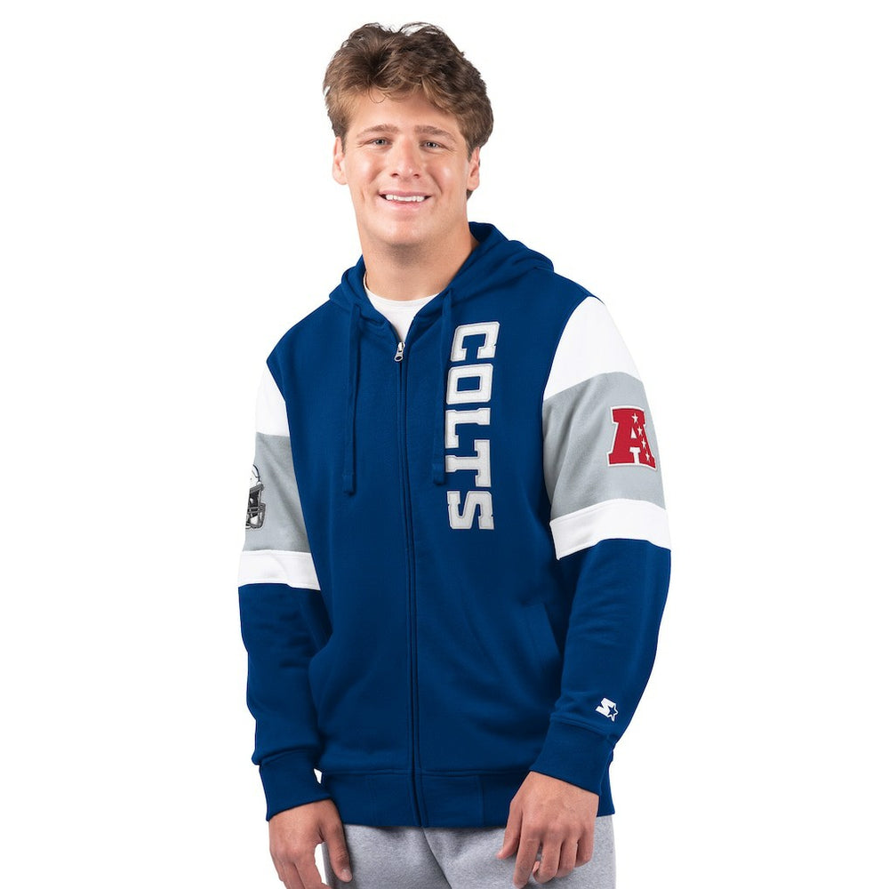 Indianapolis Colts  Starter Extreme Full-Zip Hoodie