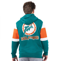 Miami Dolphins  Starter Extreme Vintage Logo Full-Zip Hoodie
