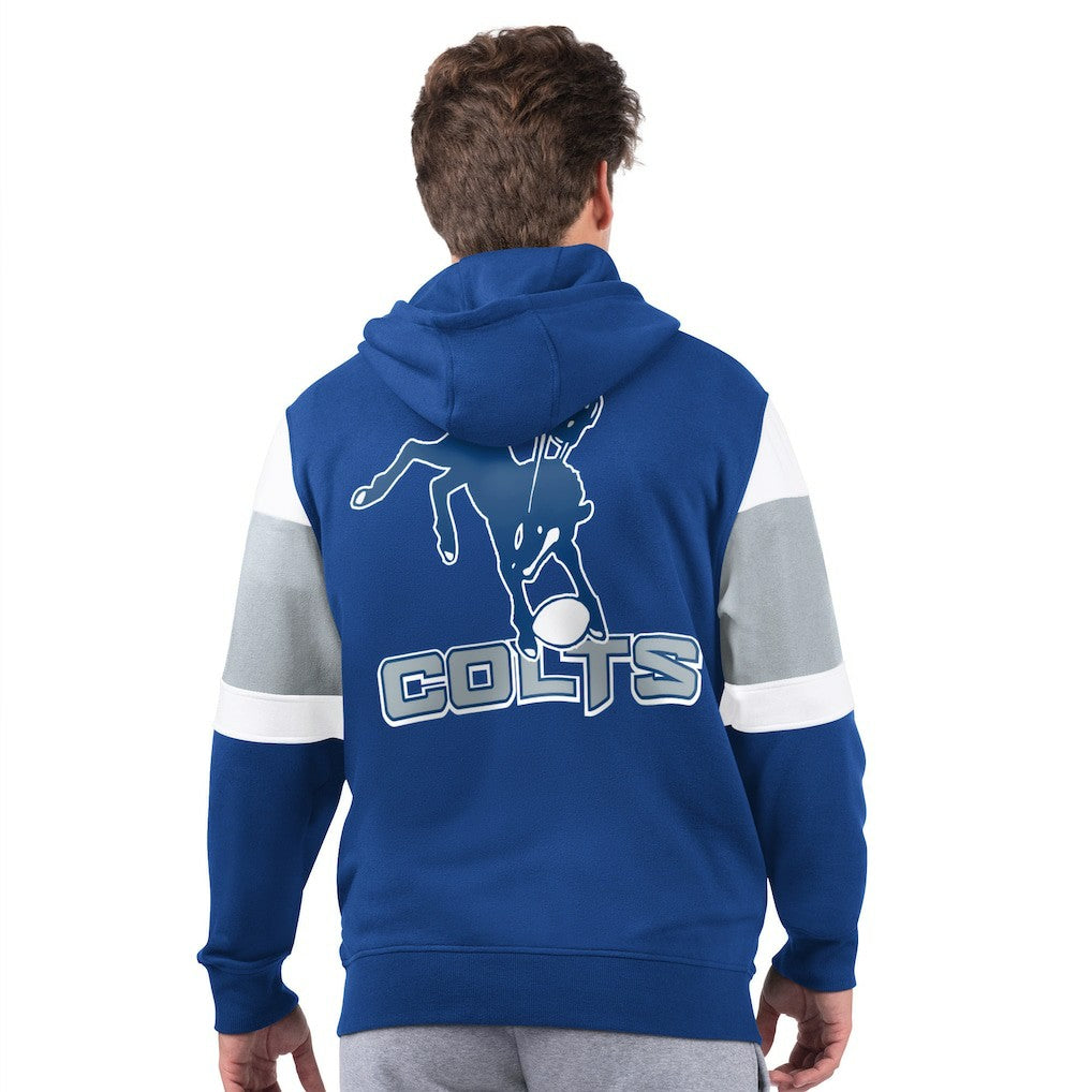 Indianapolis Colts  Starter Extreme Vintage Logo Full-Zip Hoodie